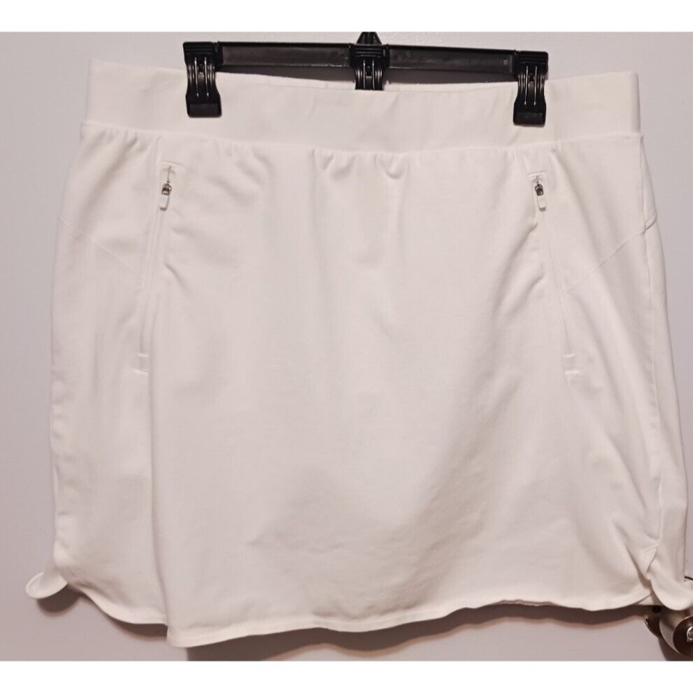 T By Talbots XL Womens White Skorts Stretchy